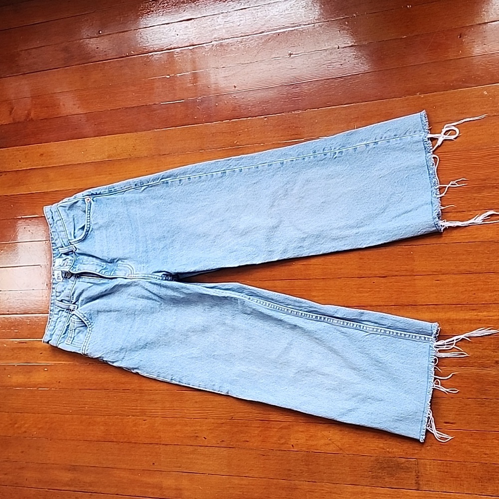 Zara wide leg jeans